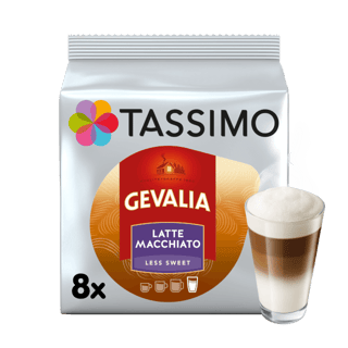 Gevalia Tassimo Latte Macchiato Less Sweetened